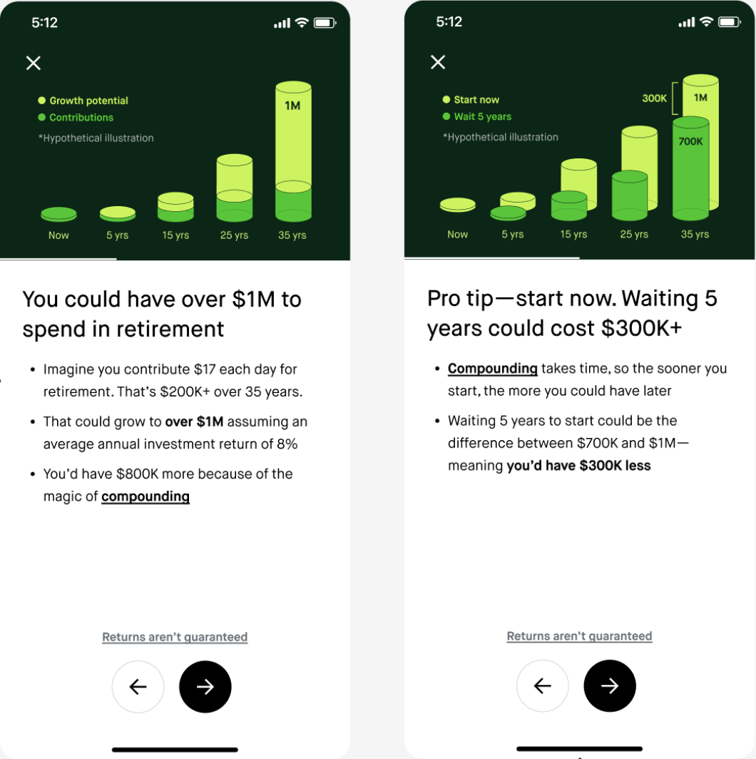 IRA Growth Potential Example 5